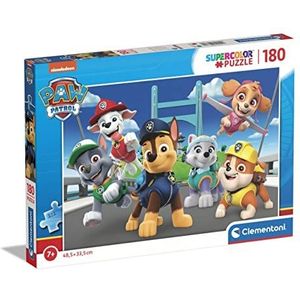 Clementoni - Puzzel 180 Stukjes Paw Patrol, Kinderpuzzels, 7-9 jaar, 29780