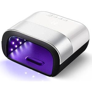 UV-nagellamp, LED UV Nail Lampfor Nail Droger Machine 48W UV Lamp for Gel Polish Curing UV Nail Met Motion Sensing LCD Display Droge Nagels