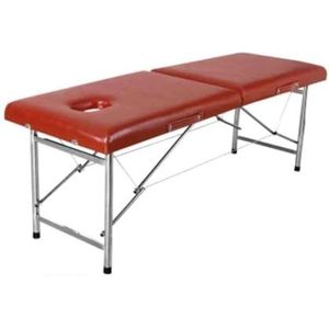 CQCCQ Professionele massagetafel 70 cm breed, draagbaar, opvouwbaar, licht met hoofdgat, dubbele staafversterking, geschikt for spa-salon, tatoeage- en schoonheidssalons(Color 3)