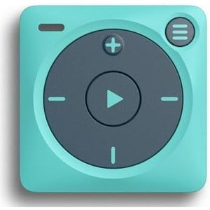 Mighty 3 Spotify & Amazon Music Player (2026 Edition) – draagbaar, beeldschermloos, werkt offline – compatibel met bluetooth- en bekabelde hoofdtelefoons – geen telefoon nodig (blauw)