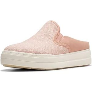 Clarks Audreigh Cove Clog voor dames, Perzik Textiel, 40 EU