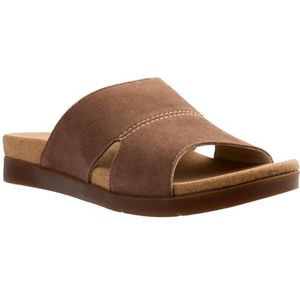 Spenco Sunrise Slide sandaal voor dames, bizons, 5 UK Wide