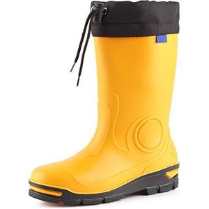 Ladeheid - LA-RB-487 - Dames Regenlaarzen - Zwart - Rubber - Waterdicht
