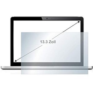 BROTECT Antireflecterende Beschermfolie 13.3"" voor Laptops met 13.3 inch [294 mm x 165.5 mm, 16:9] Anti-Glare Screen Protector, Mat