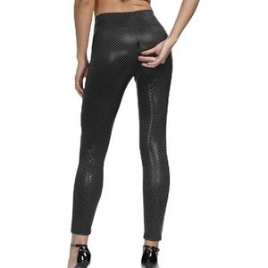 Zwarte Leren Met rits Leggings online Lage prijs beslist