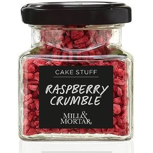 Mill & Mortar Framboos - Eetbare bevriezen Gedroogde Crumble 12g
