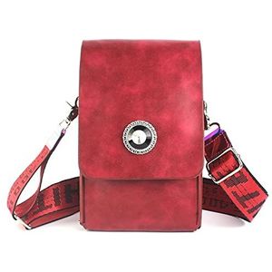 Salon kapper gereedschap, Salon Tools Holster Tas Schaar Etui PU Leer Multicolor 8,7x5,3 Inch Verpakking van 8(F)