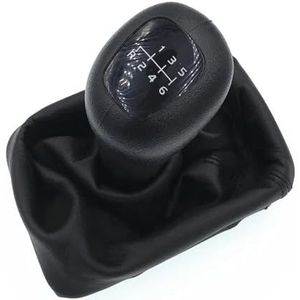 Voor Mercedes Voor Benz W202 C W208 CLK W210 E 5 6-versnellings Handgeschakelde Versnellingspookhoes Auto Versnellingspookknop(6 speed)