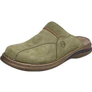 Josef Seibel Klaus, mules/pantoletten voor heren, Groen Olive Combi 751 631, 49 EU
