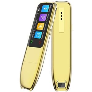 Instant Voice Translator-apparaat|Portable Offline Vertalen Scannen Woordenboek Pen|WiFi 112 Taal Elektronisch woordenboek Vertaling Lezen Pen|Geschikt voor studie, werk, reizen(C) Decoration