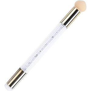 Siliconen Nail Stempelen Plaat Set Spons Borstel Bloem Polish Transfer Stencils Geometrie Template Dubbelzijdige Hoofd Stempel Polijsten Schilderen Tekening Nail Art Pen DIY Nail Art Manicure