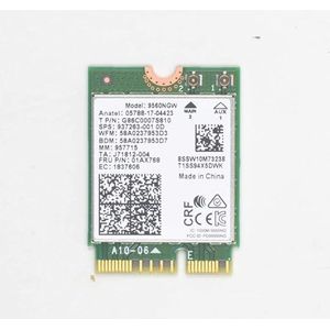 9560NGW WiFi Card for Intel, Wireless-Network Card 9560AC, AC 9560, M.2 2230, 2X2 Ac+Bt, Gigabit, No Vpro NGFF Key E (M2:CNVio)