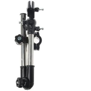 UBOHUZ Multifunctionele parapluhouder voor rolstoel, parasol, plank, fietsconnector voor rolstoel