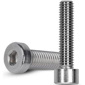 Offgridtec Inbusschroef M8 met cilinderkop A2 roestvrij staal DIN 912 35 mm 10 stuks