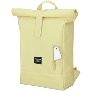 DRNSYHX backpack Roll Top Backpack Women & Men - Rucksack For School, University, Work - Laptop Compartment 18 - Water-repellent-yellow-18 -inch