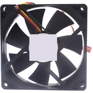 PV902512L Voor FOXCONN DC 12V 0,16A 3-draads 92x92x25mm Serverkoelventilator 9cm
