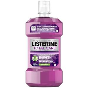 Listerine Total Care Anticavity Mouthwash, verse munt, 1 letter by Listerine