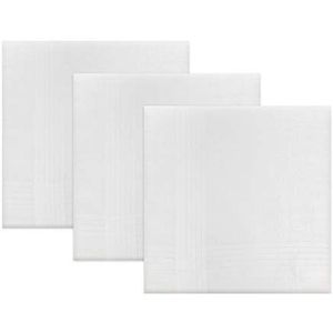 Warwick & Vance Heren Boxed 100% Katoen Zakdoeken, 40 x 40 cm ca, Meerkleurig, One Size