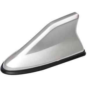 Audio- & videoantennes voor auto Autoradio Haaienvinantenne FM-signaalontwerp voor alle auto's Antennes Auto-exterieurstyling Vervangende onderdelen Autoradio Antenne(B Silver)