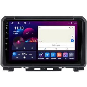 Android 13 GPS Navigation Stereo voor Suzuki Jimny 2018-2020 9 Inch 2 Din Car Stereo Radio met CarPlay AHD Omgekeerd beeld Bedieningselementen op het stuur Bluetooth(S1 1G+32G)