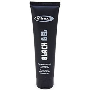 VIFREX Gel voor grijs haar, zwart, 100 ml, voor professionele kappers en kappers