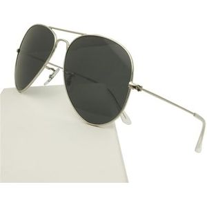 Dames zonnebril dames groene bril lensstralen zonnebril for heren Uv400 Occhiali Da Sole 58mm (Kleur : Pilot glasses silver)