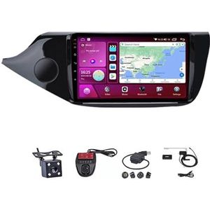 Android Autoradio Video Multimedia Speler, 9 Inch Touch Screen Radio Plug And Play Autotoebehoren Met Bluetooth En Navigatie En Achteruitrijcamera Voor KIA CEED 2012-2016(M700S 4G+WIFI 8G+128G)
