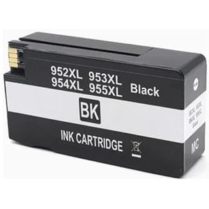 952XL 953XL 954XL 955XL Inktcartridge Compatibel for H-/P Officejet Pro 7720 7730 7740 8210 8218 8710 8715 8718 8720 8730 8740(1 Black)