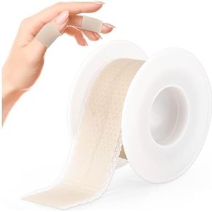 HALUTO Rol blarenpleisters, siliconen pleisters, hydrocolloïde pleisterrol voor tenen, voet en hand, blarenstopper, hielpatch, multi-use blaasbescherming