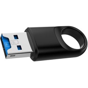 LYEAA High-Speed USB 3.0 geheugenkaartlezer - Compacte TF/MicroSD-adapter voor pc, laptop en slimme apparaten