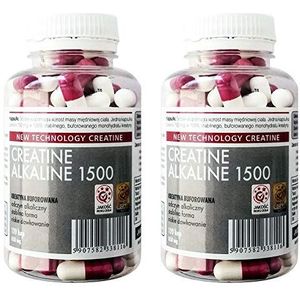 MEGABOL CREATINE ALKALINE | Verbeter uw prestaties | Energie voor training | Sterke anabole pillen (240 Capsules)