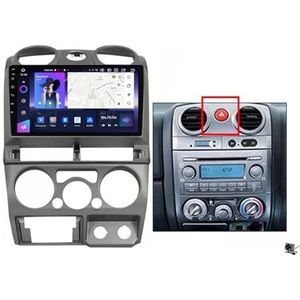 ZWCLSH Compatibel met Isuzu D-MAX MU-71 2008-2012 Stereo Vervanging 9'' QLED Touchscreen Radio met Android Auto, Carplay, Handsfree Bluetooth 5.0, GPS Navigatie DSP SWC Backup Camera, 5NF