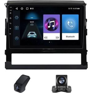 9inch Car Radio Touchscreen geldt voor Toyota Land Cruiser 200 11 2015-2020, Achteruitrijcamera Compatibel met CarPlay/Android Auto/Bluetooth AM FM/RDS Radio GPS-navigatie WIFI(NF-1)