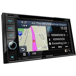 Kenwood DNX419DABS 6,2 inch navigatiesysteem met DVD, DAB+ en geïntegreerde Bluetooth (met externe microfoon)