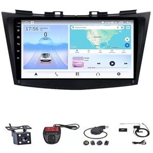 9 Inch Android Auto Radio Multimidia Speler Voor Suzuki Swift 4 2010-2015 GPS Navigatie WIFI Bluetooth Carplay Android Auto Stereo Radio GPS(4G+WIFI 4G+64G)