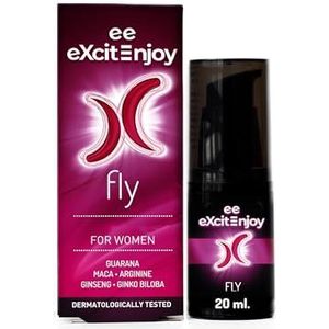 Excite Fly Intieme gel voor vrouwen met warm-koud-effect en natuurlijke ingrediënten voor sensorisch welzijn – Zachte veganistische textuur – 20 ml