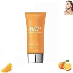 VC Whitening Tone up Cream, 3 In 1 Tone-Up Cream, Face Whitening Concealer Cream, Skin Brightening Moisturizing, Vitamin C Makeup Cream, Vitamin C Tone-Up Cream