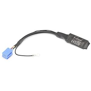 BlueMusic Bluetooth Audio-Adapter compatibel met Audi Chorus 2, Concert, 1/2 Symphony, 1/2 Navigation Plus, 1/2 RNS-D - VW MCD MFD 1 Gamma 5 - Seat Alana, Aura, Elba, Liceo - Skoda MFD1 Symphony