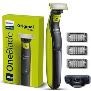 Philips Norelco OneBlade QP2724/10 scheerapparaat Scheerapparaat met scheerblad Trimmer Grijs, Limoen