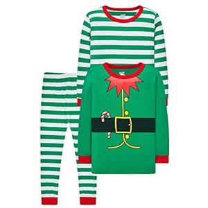 LOLPIP Jongenspyjama met lange mouwen, 4-delig, kleine kinderen, nachtkleding, pyjamaset, 2-14 jaar, 4 Jaar