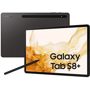 Samsung Galaxy Tab S8+ SM-X800 Qualcomm Snapdragon 256 GB 31,5 cm (12.4") 8 GB Wi-Fi 6E (802.11ax) Android 12 Grafiet