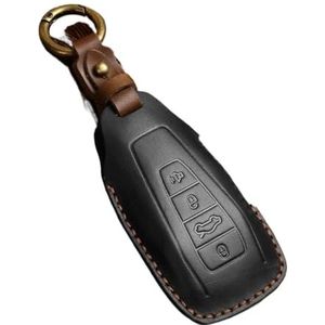 Autosleutel beschermhoes Luxe Autosleutel Case Cover Lederen Etui Fob Houder Sleutelhanger Shell Voor Geely Voor Boyue Voor Emgrand Voor Bonjour Sleutelhanger Zakaccessoires Sleutel Shell(4)