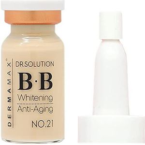Dermamax BB Serum Glow | Ampullen voor BB behandeling | Ideaal voor microneedling en dermaroller behandeling | nr. 21 | NO.23 | C.C | PINK | CHOKO | Camel | Peach | elk 8 ml (NO. 21)