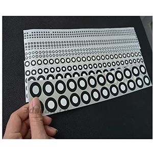 Referentiepuntmarkeringen, Markeerpunt for 3D-scanning Markeerpunt for fotoscanner Markeerpunt for kopieerapparaat voor compatibele 3D-scanners(Inner 3 Outer 7(10000))