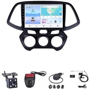 9 Inch Autoradio Voor Hyundai Santro Atos 2018 Carplay Android Navigatie GPS Bluetooth Multimedia Speler Smart Automotive Systeem(WIFI 1G+16G)