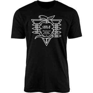 Neon Genesis Evangelion Seele Anime T-Shirt - Manga TV Show Japan Shinji Yui Gendo Nerv Angels Cataclysms Top 100% Organic Cotton Vegan Ink overhemden(Small)