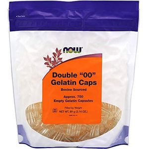 Now Foods - Double '00' Gelatin Caps - 750 caps