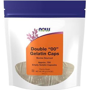 Now Foods - Double '00' Gelatin Caps - 750 caps