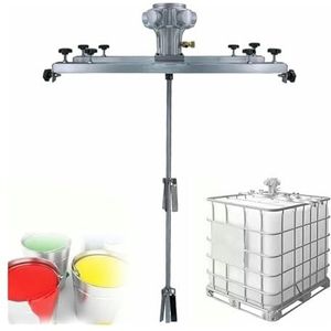 Luchtmixer, commerciële verfmixer, 1 ton, mengapparaat, pneumatische verfmixer, tinnen coatinggereedschap