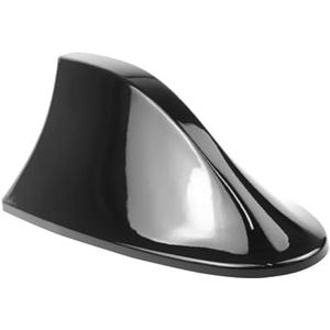 Audio- & videoantennes voor auto Autodakantenne met haaienvin verbetert het signaal binnenin, zelfklevende waterdichte en zonnebrandcrème styling aan de buitenkant Auto-antenne(Black)